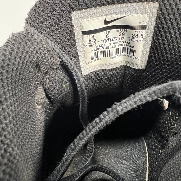 Nike Huarache 2KFilth Keystone‎ Mid 807141-017 mens size 6.5 black cleats - Picture 2 of 12